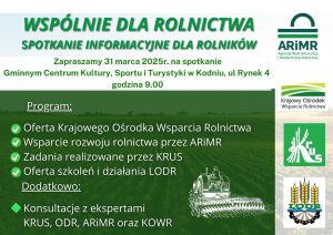 Miniaturka artykułu Spotkanie informacyjne dla rolników