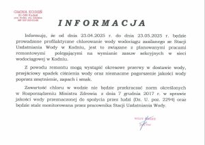 Miniaturka artykułu Informacja