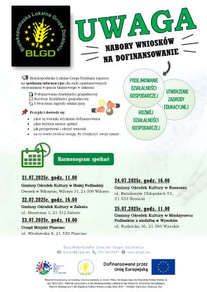 Miniaturka artykułu Spotkania informacyjne BLGD