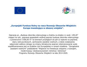 Miniaturka artykułu Europejski Fundusz Rolny na rzecz Rozwoju Obszarów Wiejskich: Europa inwestująca w obszary wiejskie