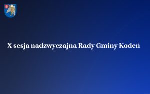 Miniaturka artykułu Transmisja obrad X sesji nadzwyczajnej Rady Gminy Kodeń