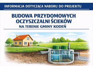 Miniaturka artykułu Budowa przydomowych oczyszczalni ścieków na terenie Gminy Kodeń