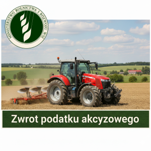 Miniaturka artykułu Informacja – zwrot podatku akcyzowego zawartego w cenie oleju napędowego wykorzystywanego do produkcji rolnej