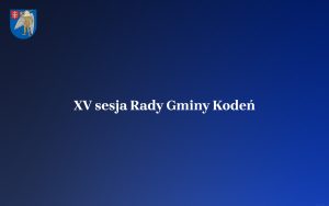 Miniaturka artykułu Transmisja obrad XV sesji Rady Gminy Kodeń