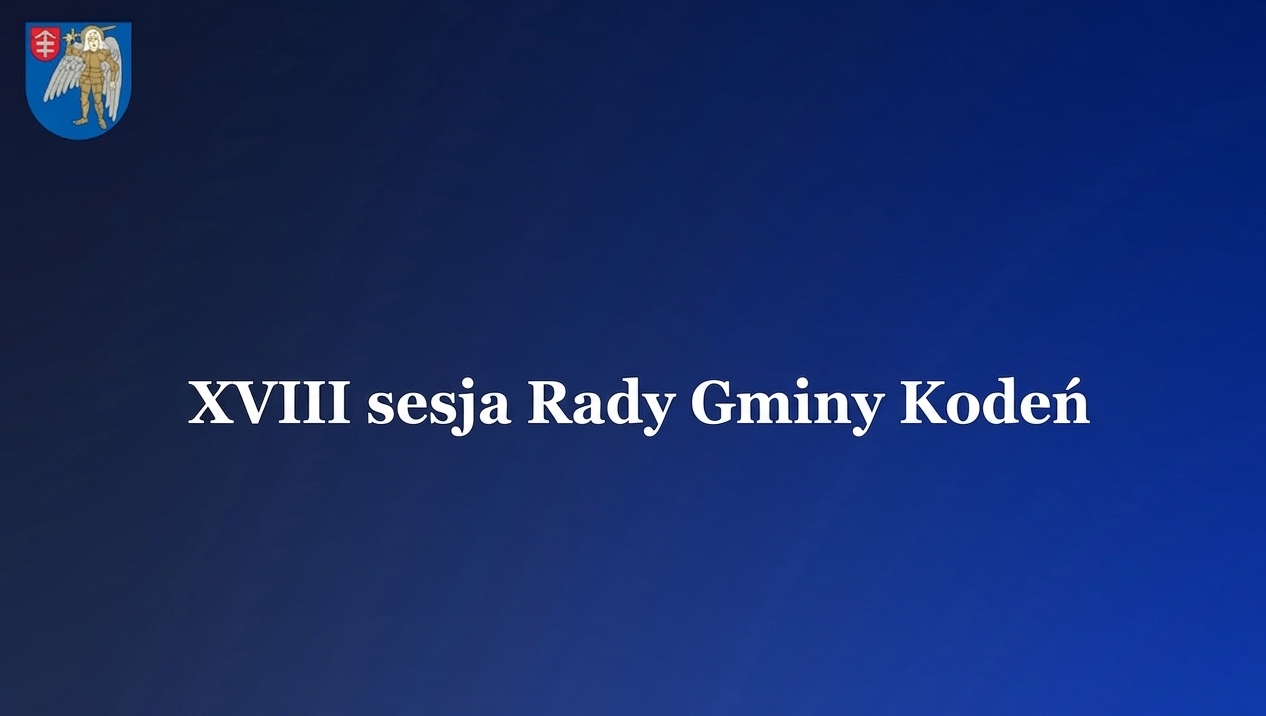 Miniaturka artykułu Transmisja obrad VIII sesji Rady Gminy Kodeń