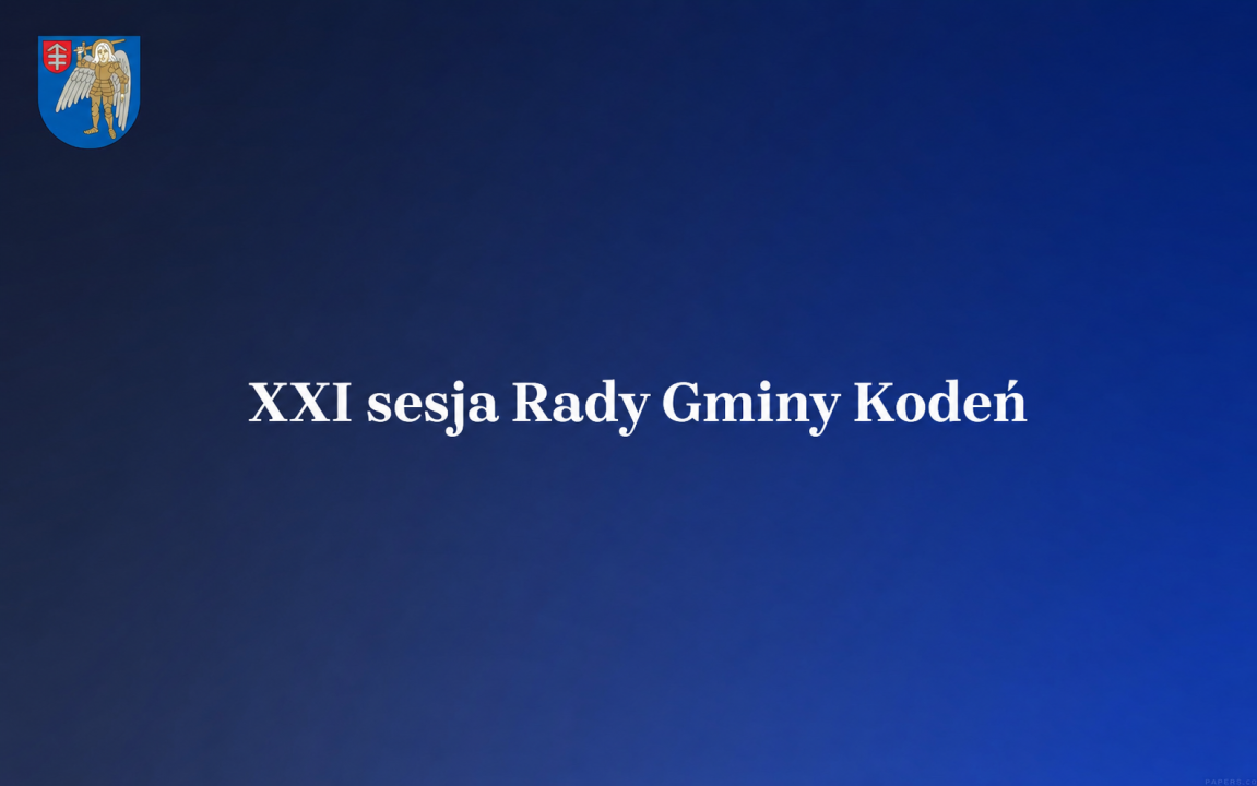 Miniaturka artykułu Transmisja obrad XXI sesji Rady Gminy Kodeń